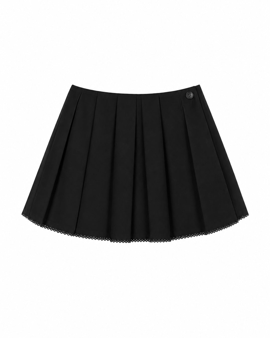 THE PLEATED WRAP SKIRT